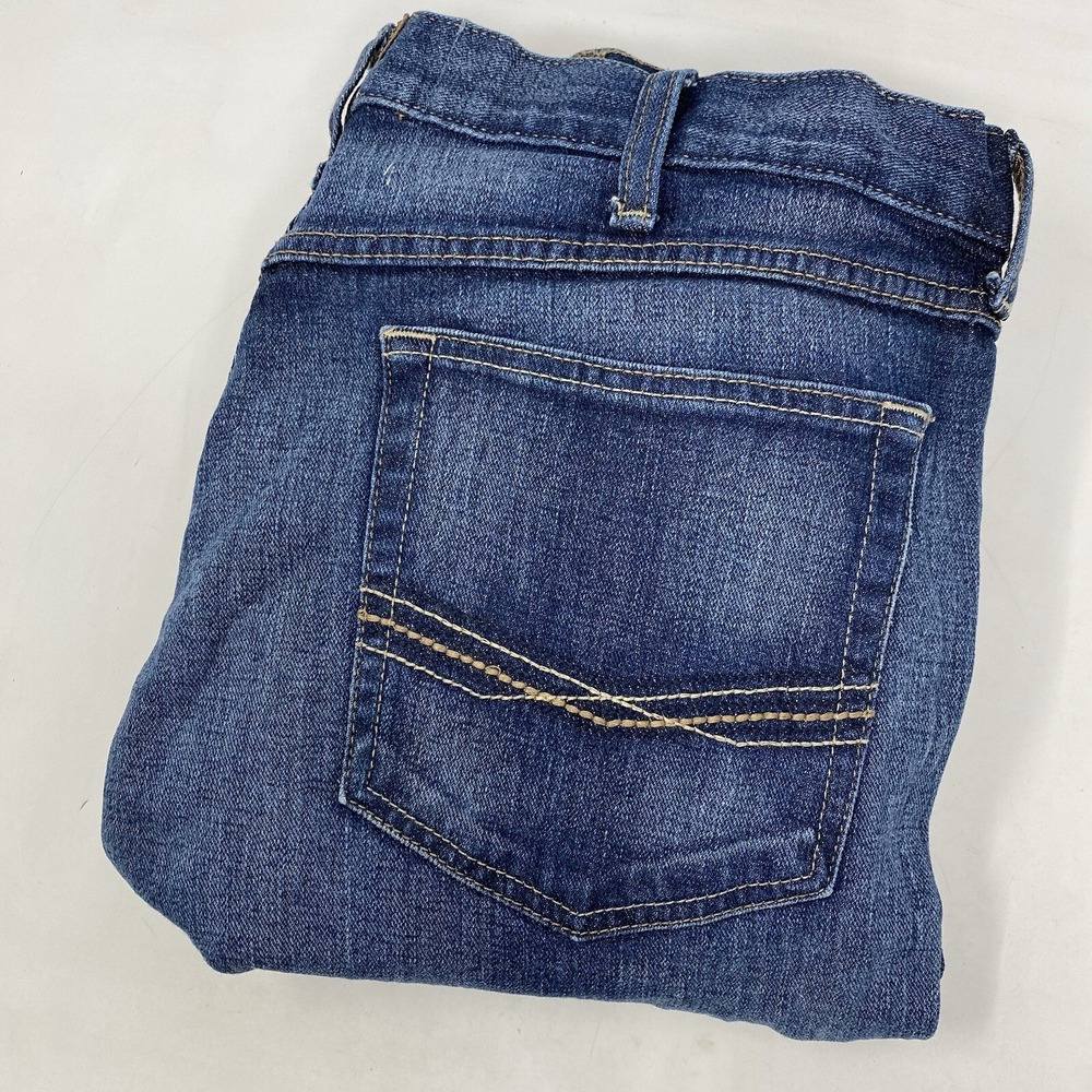 Ariat M5 Slim Straight Jeans Mens 38x36 Blue Durham Medium Wash Denim 10022784